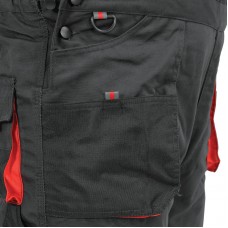 YATO Pantaloni de lucru cu pieptar 2XL..